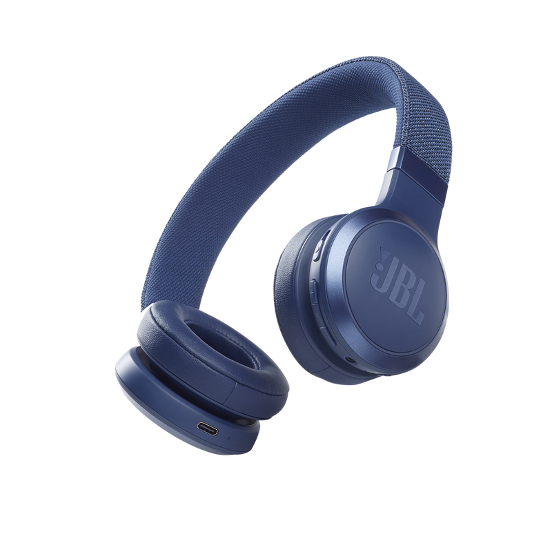 JBL Live 460NC - Blue - Wireless on-ear NC headphones - Hero image number null
